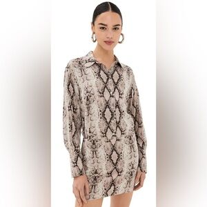 Women’s Snake Print Dress